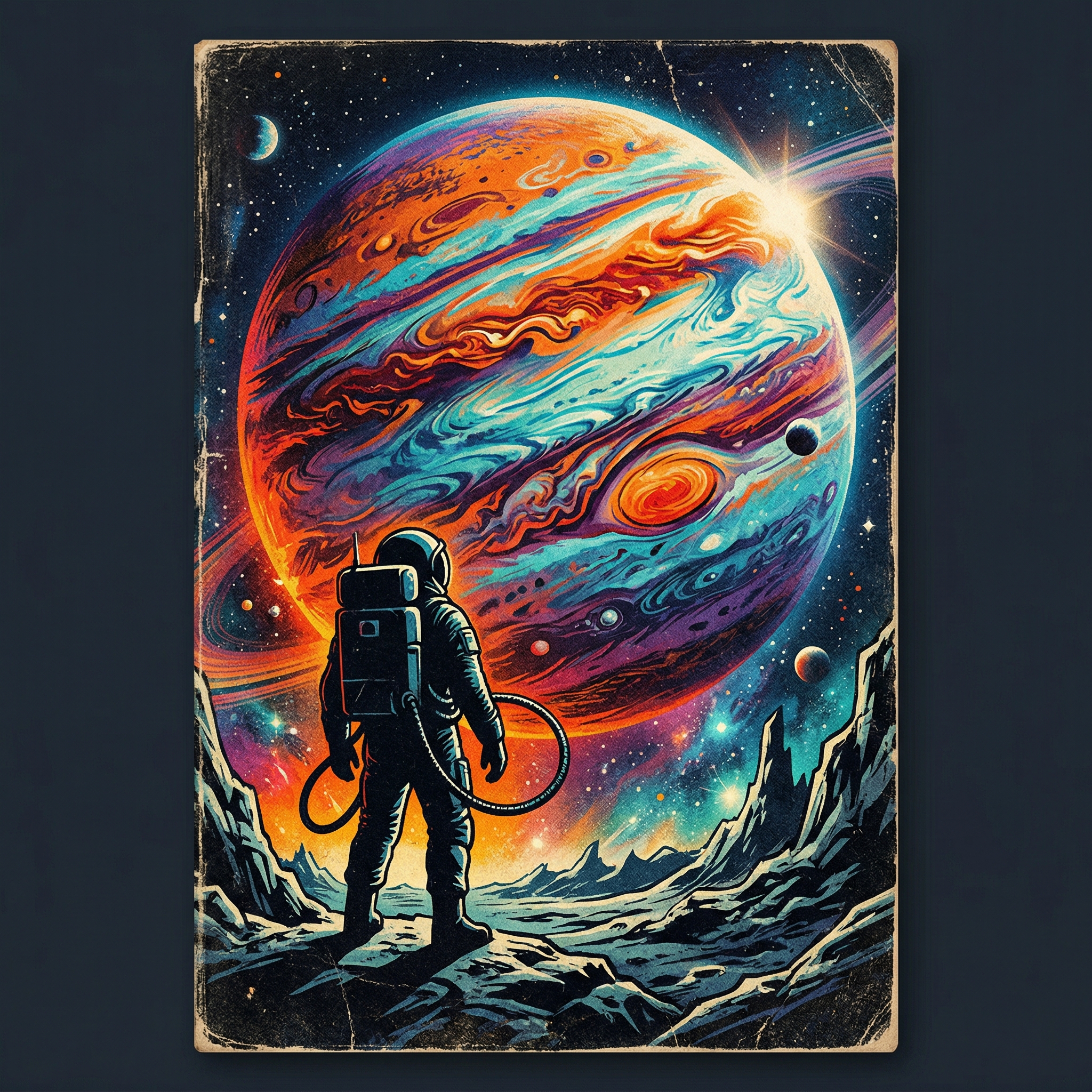 Nano Banana 2 retro sci-fi cover