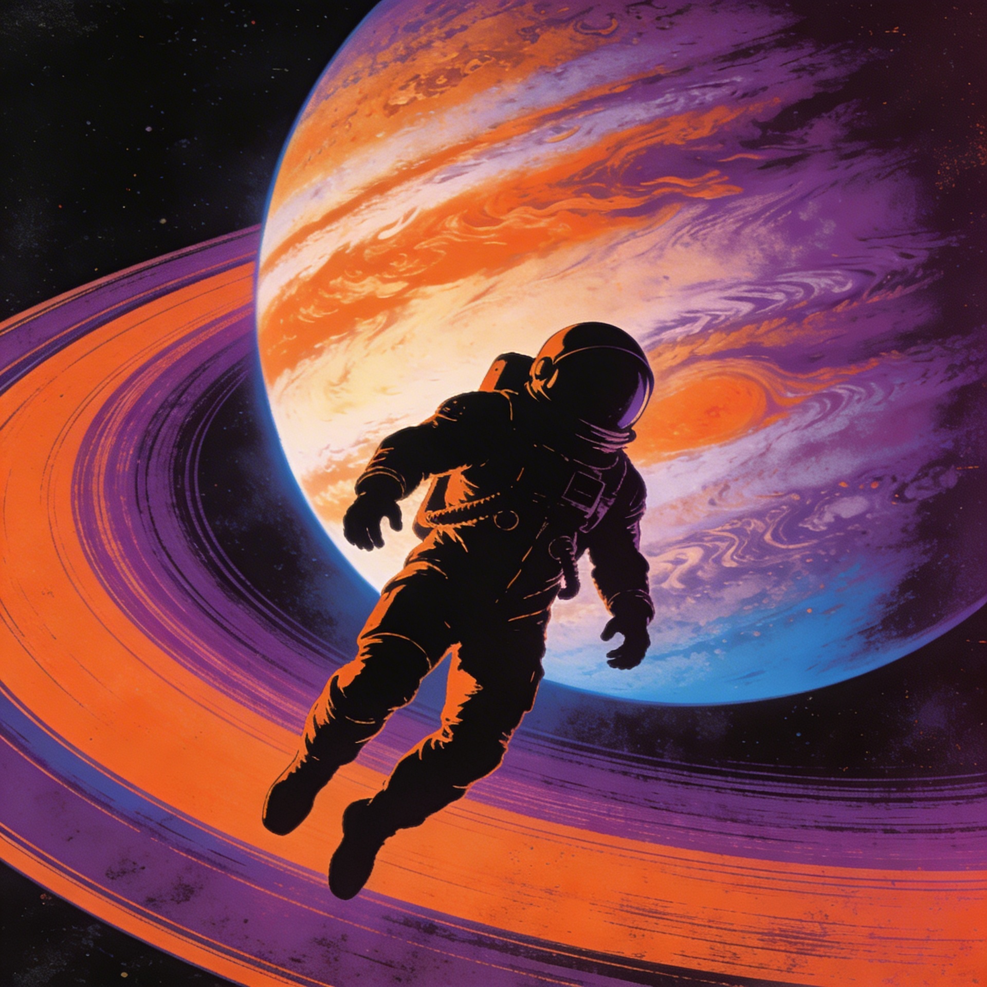 Seedream 4.5 retro sci-fi cover