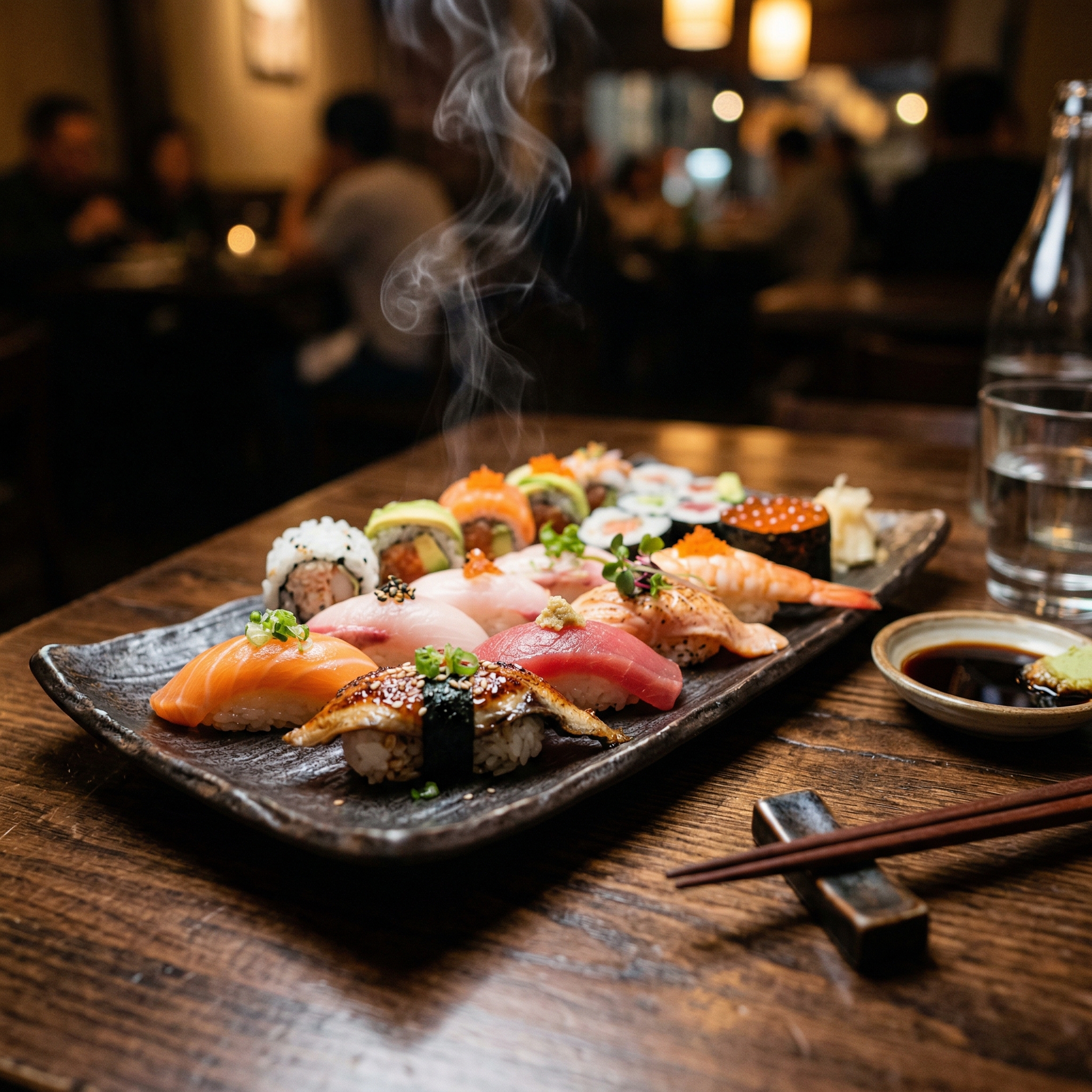 Nano Banana 2 sushi platter